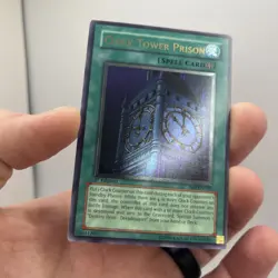 Yugioh Clock Tower Prison EOJ-EN048 Ultimate Rare 1st Ed Very Light play - Image 4