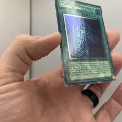 Yugioh Clock Tower Prison EOJ-EN048 Ultimate Rare 1st Ed Very Light play - Image 5