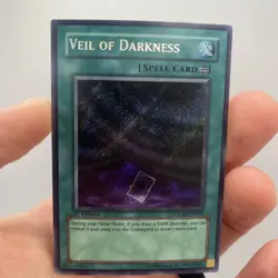 Yugioh Veil of Darkness GLAS-EN088 Secret Rare 1st Ed - Image 1