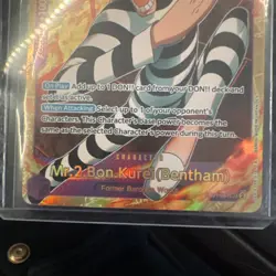 One Piece TCG The Best Vol. 2 PRB02 Mr.2.Bon.Kurei(Bentham) EB01-061 SEC Reprint - Image 3