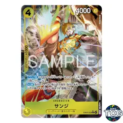 Sanji R EB04-052 EGGHEAD CRISIS One Piece Card Game Japanese - Image 1