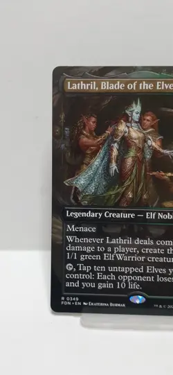 Lathril, Blade of the Elves (Borderless) 0349 Foundations Non-Foil NM - Image 2