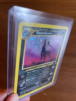 Pokemon Houndoom holo Neo Revelation 4/64 2001 Wizards LP - Image 3