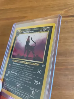 Pokemon Houndoom holo Neo Revelation 4/64 2001 Wizards LP - Image 4