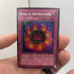Yu-Gi-Oh! TCG Ring of Destruction Pharaonic Guardian PGD-000 1st Edition LP - Image 1