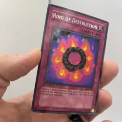 Yu-Gi-Oh! TCG Ring of Destruction Pharaonic Guardian PGD-000 1st Edition LP - Image 2