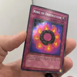Yu-Gi-Oh! TCG Ring of Destruction Pharaonic Guardian PGD-000 1st Edition LP - Image 3