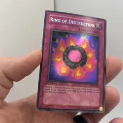 Yu-Gi-Oh! TCG Ring of Destruction Pharaonic Guardian PGD-000 1st Edition LP - Image 4