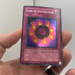 Yu-Gi-Oh! TCG Ring of Destruction Pharaonic Guardian PGD-000 1st Edition LP - Image 5