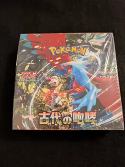 Ancient Roar sv4K Japanese Booster Box Pokemon Card Factory Sealed - Image 1