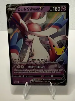 Pokemon Card: Dark Sylveon v SWSH134 SWSH: Sword & Shield Promo Cards Holo - Image 1