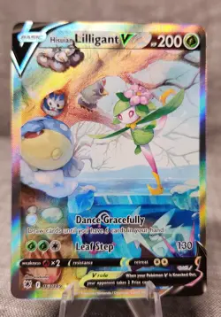 Hisuian Lilligant V Alternate Full Art Card 163/189 Swsh10: Astral Radiance Holo - Image 1