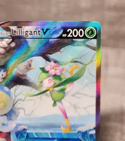 Hisuian Lilligant V Alternate Full Art Card 163/189 Swsh10: Astral Radiance Holo - Image 4