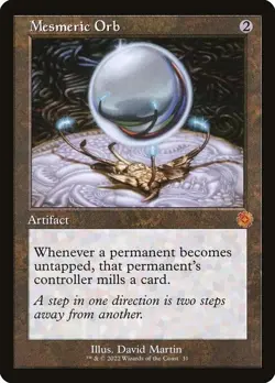 [MTG] Mesmeric Orb (Retro Frame) (031) (BRR) NM - Image 1