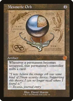 [MTG] Mesmeric Orb (Retro Frame) (094) (BRR) NM - Image 1
