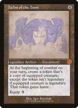 [MTG] Helm of the Host (Retro Frame) (082) (BRR) NM - Image 1