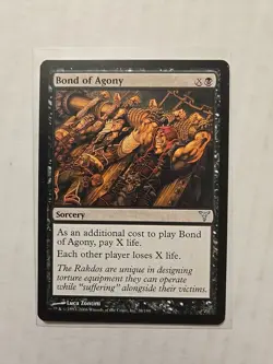 Bond of Agony - Dissension - LP - Uncommon - Sorcery - MTG - Image 1