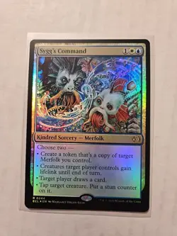 Sygg's Command (Foil) - Lorwyn Eclipsed - NM - Rare - Sorcery - Image 1