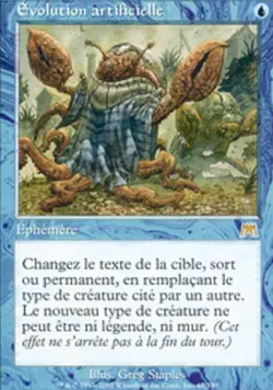 X 1 Artificial / Evolution artificielle FRENCH Played Onslaught magic mtg - Image 1