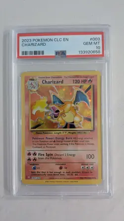 Charizard 003/034 Pokemon TCG Trading Card Game Classic Collection PSA 10 - Image 1