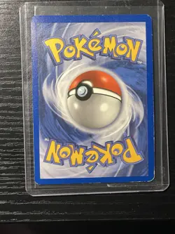 Pokemon TCG card Crobat EX Deoxys 96/107 SWIRL Holo Rare Mod Play/LP - Image 2