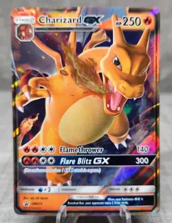 Pokemon TCG Charizard GX SM211 Promo Holo Nice ! NM - Image 1