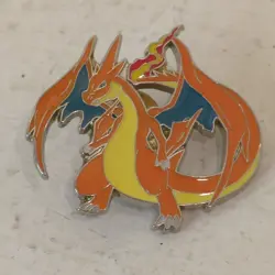 Pokemon Mega Charizard Y Official Pin Collectible Lapel Badge Pin 2014 - Image 1