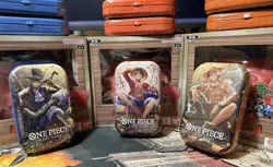 One Piece Card Game Mini-Tin Pack Set Vol.2 New Sealed.Includes Ace, Sabo, Luffy - Image 1