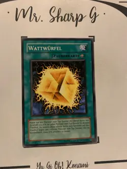 WATTWURFEL - TSHD-DE054 DEUTSCH Yu-Gi-Oh! CARD COMMON KONAMI - Image 3