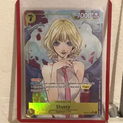 One Piece Card Game Stussy OP13 OP13-110 SR Alt Art Alternate Art English EN - Image 1
