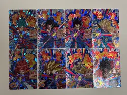 8 Cards CP Complete Set HGD9 Super Dragon Ball Heroes Japanese Poor - Image 1