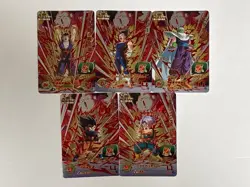 5 Cards MCP Complete Set BM6 Super Dragon Ball Heroes Japanese Near Mint - Image 1