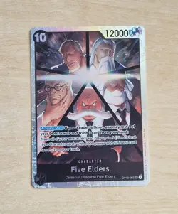 Five Elders OP13-082 SR - English One Piece Foil Card - Image 1