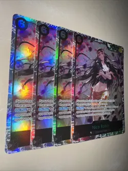 OP12-087 Nico Robin 4X Playset SR English One Piece TCG Card Game CCG - Image 2