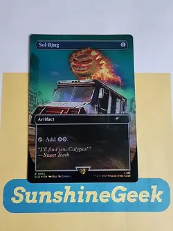Sol Ring (0912) (Rainbow Foil) Secret Lair Twisted Metal Foil - Image 1
