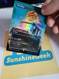 Sol Ring (0912) (Rainbow Foil) Secret Lair Twisted Metal Foil - Image 2
