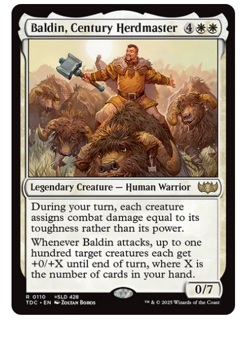 Baldin, Century Herdmaster Commander: Tarkir Dragonstorm MTG - Image 1