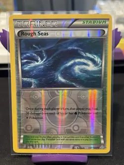 2015 Pokemon XY - Primal Clash Reverse Foil Rough Seas #137 - Image 1