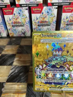 Pokemon TCG Stellar Crown Terapagos EX Hyper Rare Card 173/142 - Image 2