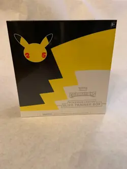 Pokemon Center Celebrations Elite Trainer Box ETB TCG 25th Anniv Edition Sealed - Image 1