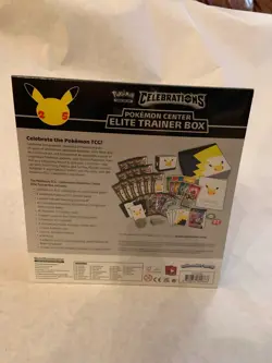 Pokemon Center Celebrations Elite Trainer Box ETB TCG 25th Anniv Edition Sealed - Image 3