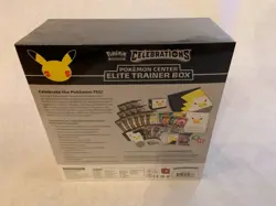 Pokemon Center Celebrations Elite Trainer Box ETB TCG 25th Anniv Edition Sealed - Image 4