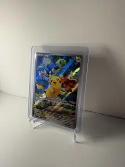 Pokemon Pikachu 027 Promo SVP EN 027 Black Star - Paldea Evolved - Image 2