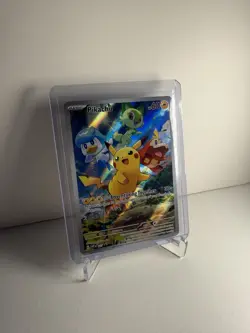 Pokemon Pikachu 027 Promo SVP EN 027 Black Star - Paldea Evolved - Image 3