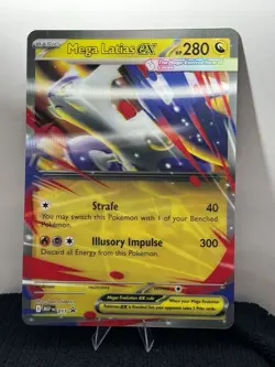 JUMBO Pokemon MEGA EVOLUTION Mega Latias ex Black Star Promo 011 - Image 1