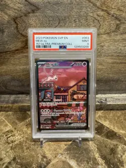PSA 9 MINT Mew Ex SVP053 ALTERNATE ART 151 UPC PROMO Pokemon - Image 1