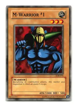 M-Warrior #1 - LOB-076 - YuGiOh-LP - Image 1