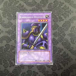 Yu-Gi-Oh! Karbonala Warrior LOB-067 Rare Unlimited - Image 1