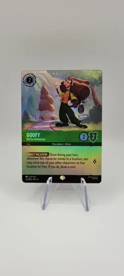 Disney Lorcana TCG: Goofy - Set for Adventure - EPIC Card - 211/204 NM -Fabled - Image 1
