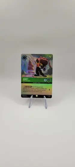 Disney Lorcana TCG: Goofy - Set for Adventure - EPIC Card - 211/204 NM -Fabled - Image 2